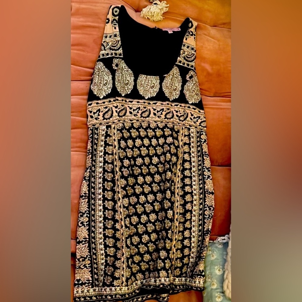CALYPSO cotton print dress M